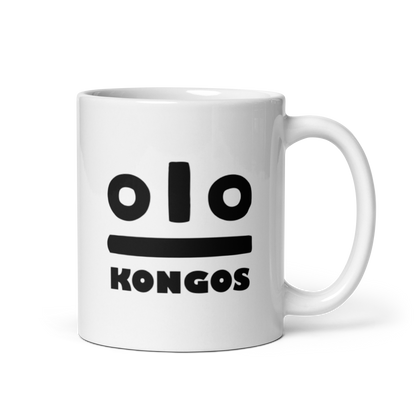 KONGOS Logo - Coffee Mug (White)